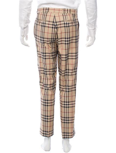 burberry men's pants for sale